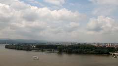 Danube river - free HD stock video