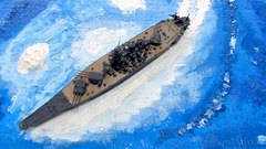 Battleship_Yamato_model - free HD stock video