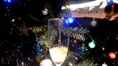 New_Year_Champagne_8 - free HD stock video